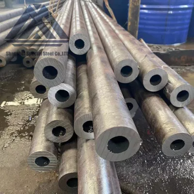 ASTM A106 A53 A336 Q235B Q195 Q215 Seamless Steel Pipe / Sch40 Sch80 Seamless Fluid Fire Boiler Tube Pipe
