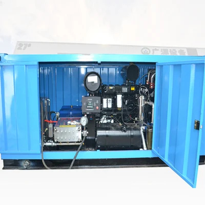 17500 Psi Industrial Pipe Cleaning High Pressure Hydro Water Jetting Washer Equipment