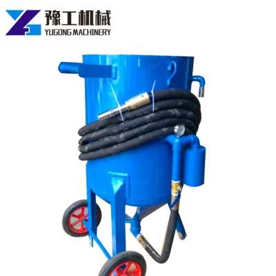 Water Sandblaser Pot Dust Less Sandblaster Portable Pressure Blasting Machine