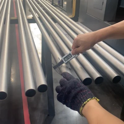 Nickel Alloy Stainless Steel Welded Pipe Monel 400 Uns N04400