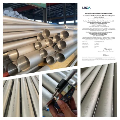 High Quality Seamless Pipe 304 304L 304h 316 316L 316h 321 321H 317L 347 347H 310S 310 310h Stainless Steel Pipe Supplier