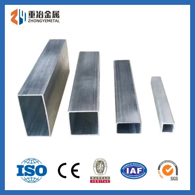 ASTM A53 20 Grade 25X25mm Gi DIN/GB/JIS/Asni/BS Galvanized Square Pipe