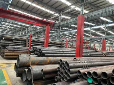 ASTM SA179 S400 Black Coating Alloy Seamless Steel Pipe Wholesale DN200 Std Q345b Seamless Cold Drawn Low-Carbon Steel Pipes for Heat Exchangers and Condensers