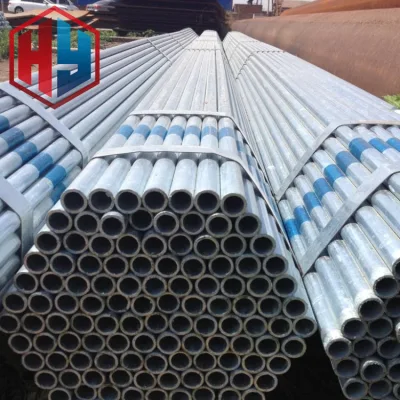 BS 1387 ASTM A53 a 500 Galvanized Steel Pipe