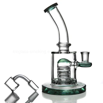 High Temperature Borosilicate Hookah Glass Water Pipe Premium Heavy Glass W Filter Smoking Pipe
