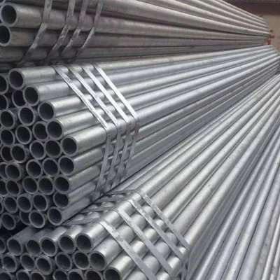 Hot Dipped Q195 Q235 Q345 Seamless or Welded Round Cold Rolled Steel Pipe Galvanized Steel Tube Galvanized Steel Pipe for Scaffolding