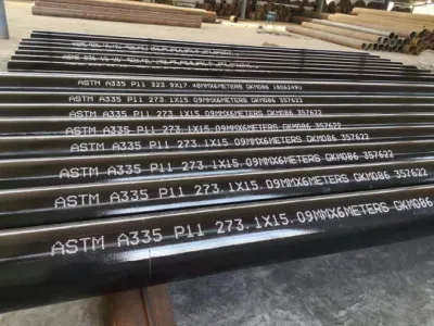 Seamless ASTM A335 Gr P9 P91 P92 Alloy Steel Pipe