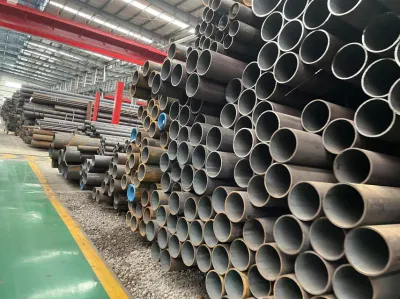 ASTM SA179 S400 Black Coating Alloy Seamless Steel Pipe Wholesale DN200 Std Q345b Seamless Cold Drawn Low-Carbon Steel Pipes for Heat Exchangers and Condensers