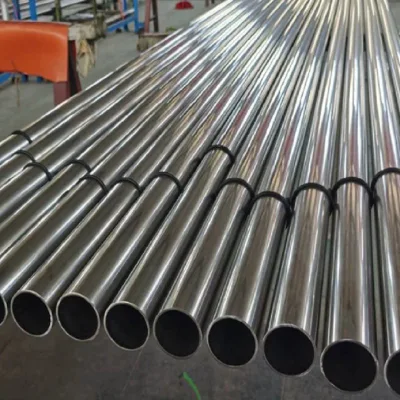 Seamless Welded Mirror Polished/Polishing for Heat Exchanger (10%off ASTM DIN 304/304L/321/316/316L/316ti/347) Stainless Steel Tube Pipe