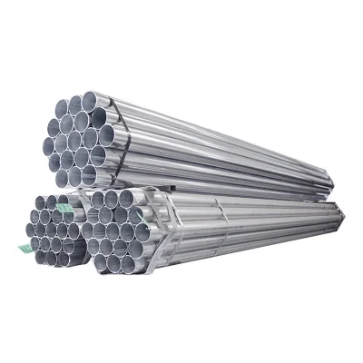 High Quality Q235 Q345 ASTM A106 Hot DIP Galvanized Round Steel Pipe Gi Pipe Pre Galvanized Steel Tube