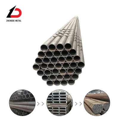 Hot Rolled High-Strength Boiler Alloy Seamless ASTM A179 A53b A106b S355 Round Mild Low Carbon Steel Tube Factory Price