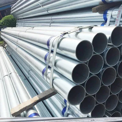 Construction Scaffold Tube Size HDG Hot DIP Galvanized Q235 Q345 Scaffolding Weld Steel Pipe