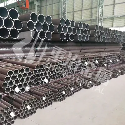Petroleum Mechanical High-Temperature Galvanized GB/T-ASTM/ISO Q215/Q345/Q390/Q420 Low-Temperature Seamless Steel Pipe
