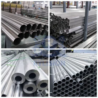 ASTM Round/Square Ss 201 304 316 310S 309S 409 904 430 6061 Brushed/Mirror Polished Seamless/Welded Stainless Steel/Aluminum/Carbon/Galvanized Tube Pipe Price