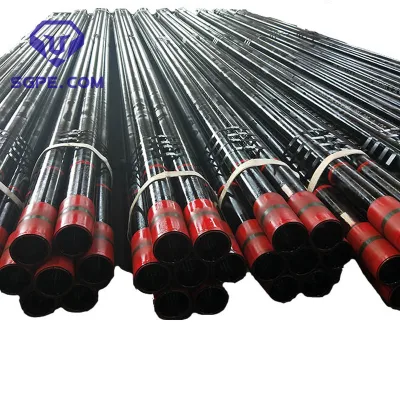 API 5CT Oilfield Casing Pipes Carbon Seamless Steel Pipe Oil Well Tubing Pipe Oil and Gas Well Casing Tube 13cr L80 N80 K55 OCTG Casing Tubing and Drill Pipe