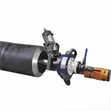 Automatic I. D-Mounted Steel/Alloy Large-Diameter Pipe Beveler or Beveling Machine