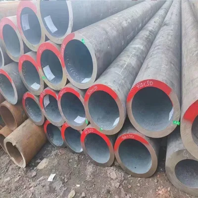 A106. B Seamless Steel Pipe Large and Small Diameter Seamless Pipe for Fluid Transportation in Stock