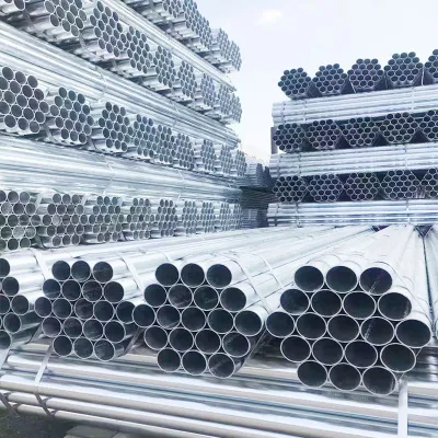Construction Scaffold Tube Size HDG Hot DIP Galvanized Q235 Q345 Scaffolding Weld Steel Pipe