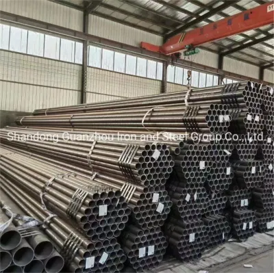Steel Pipe Suppliers API 5L ASTM A106 A53 Q195 Q215 Q235B 1045 Sch40 Sch80 Hot Rolled Welded or Seamless Carbon Steel Pipe Ms CS Seamless Pipe Tube Price
