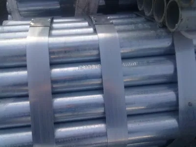 High Quality ERW Welded Tfco Tianjin, China Steel Zinc Coating Pre-Galvanized Tube Pipe