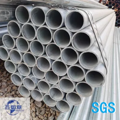 ASTM A106 API 5L High Presssure Ms Steel Carbon Galvanized ASTM A53 Ss400 Q235 Black Iron Seamless Sch40 Steel Tube Pipe for Building Material
