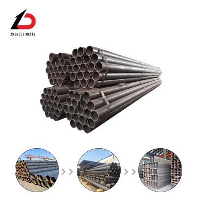 ASTM A269 LSAW ERW SSAW Sch80 Round Square Square Rectangular Welded Pipe Thin Wall Thick Wall Alloy Large Diameter Welded Steel Tube API Pipe