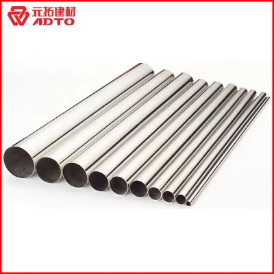 Stainless Steel Pipe Seamless Steel Tube 304 316 Round Square Welded Pipe Carbon ASTM, JIS, GB, DIN, En Black Alloy Oil Manufacturer of Steel Pipe