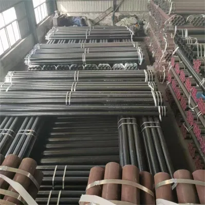 Hot Rolled Carbon Seamless Steel Pipe and Tube St37 St52 1020 1045 A106b 42CrMo Fluid Pipe