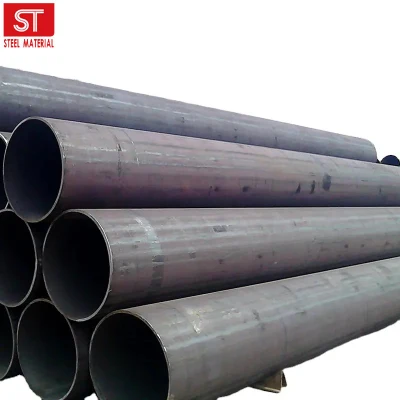 ASTM A106 A53 Gr. B A336 API 5L Seamless Steel Pipe Galvanized/Stainlesss/Ms Alloy Large Diameter Thick Wall Sch40 Sch80 Seamless Fluid Fire Boiler Tube