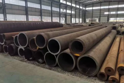 ASTM A283 T91 P91 4130 42CrMo 15CrMo Alloy Carbon Steel Pipe St37 C45 A106 Gr. B A53 20# 45# Q355b Seamless Steel Tube