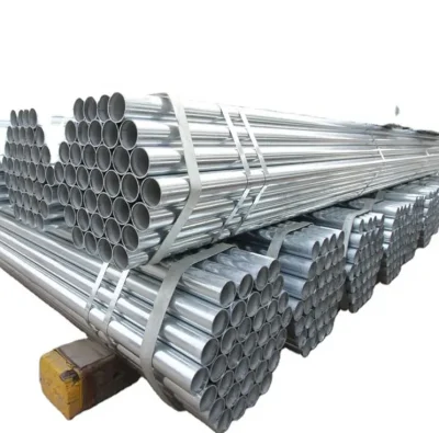 Galvanized Steel Pipe/Tube of Gi Carbon Steel Q235 Q345 S235jr S275jr Seamless/Welded Bright Surface