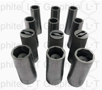 High Mechanical Strength Hollow Graphite Tube for Continious Brass Foundry