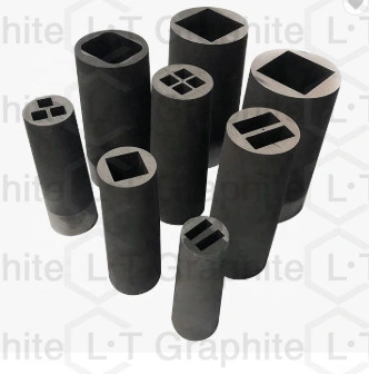 High Mechanical Strength Hollow Graphite Tube for Continious Brass Foundry