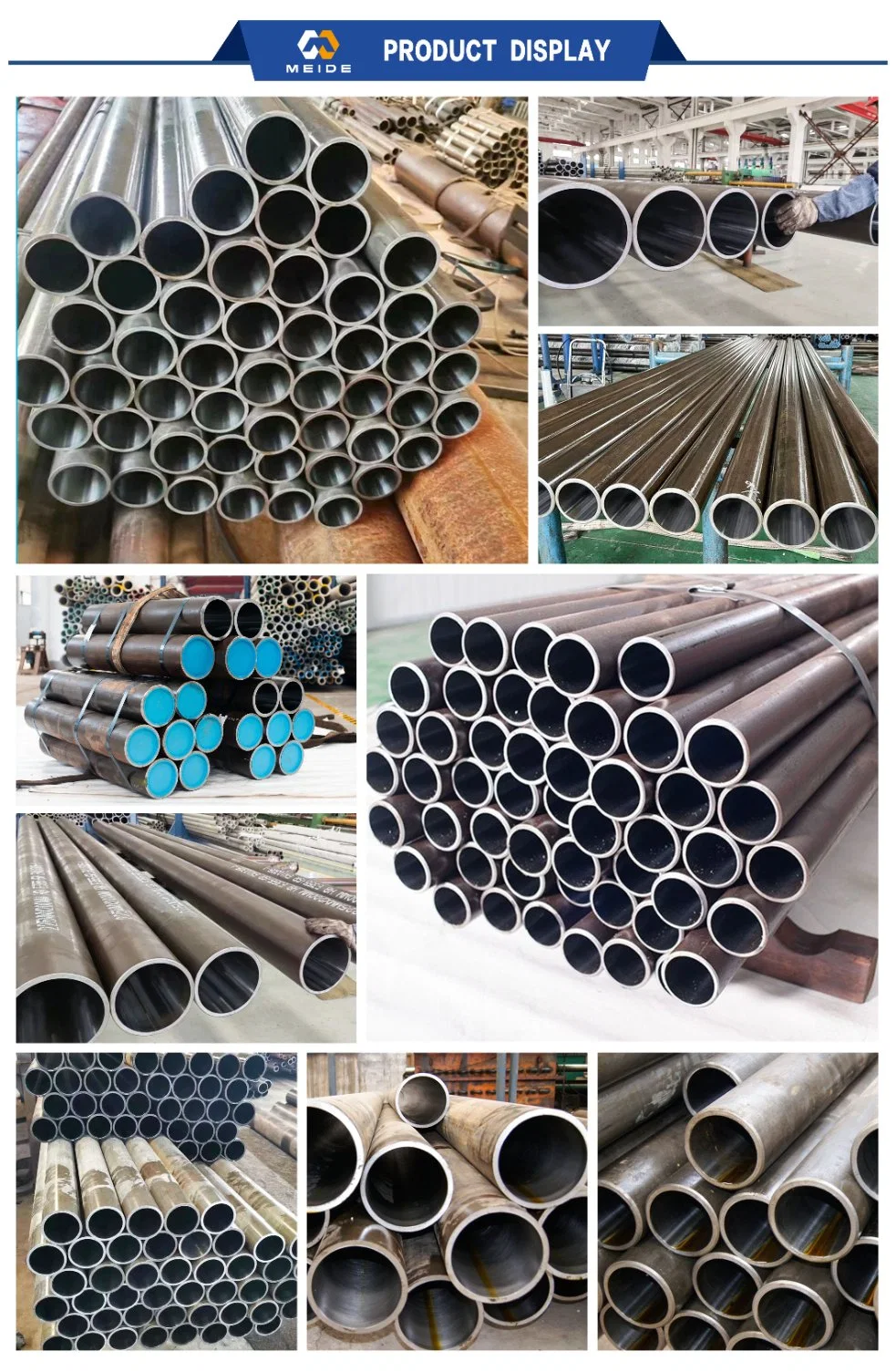 Honing Steel Pipe 1020 4140 12crmo 15CrMo 20crmo 35CrMo 30CrMo 40crmo 42CrMo Cold Rolled Precision Seamless Honed Steel Tube