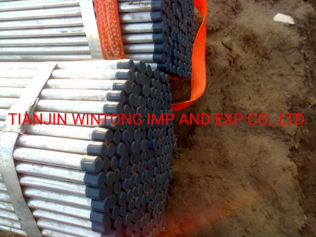 Construction Scaffold Tube Size HDG Hot DIP Galvanized Q235 Q345 Scaffolding Weld Steel Pipe