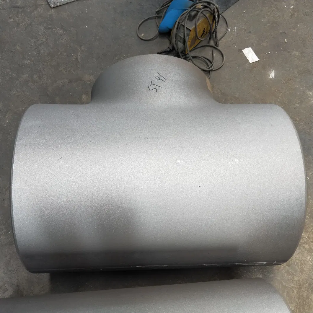 ANSI B16.9 Butt Welded 304 Stainless Steel Equal Pipe Tee