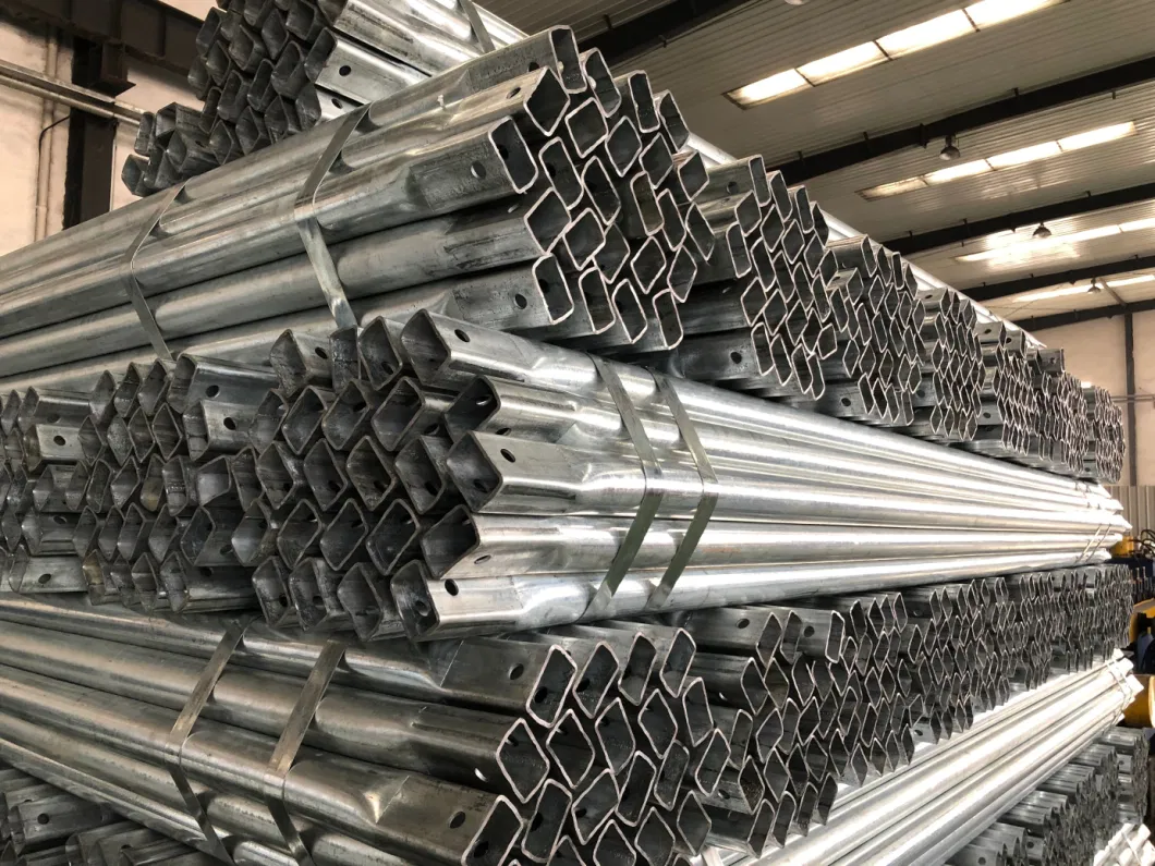 Construction Scaffold Tube Size HDG Hot DIP Galvanized Q235 Q345 Scaffolding Weld Steel Pipe