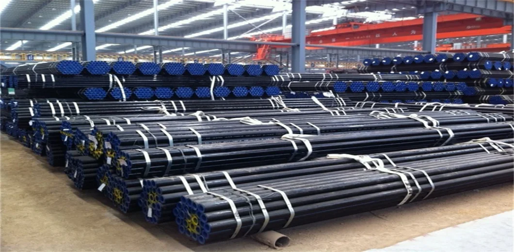 ASTM A106 Gr. B A53 Gr. B Ms Slms Carbon Steel Tube Seamless Steel Pipe