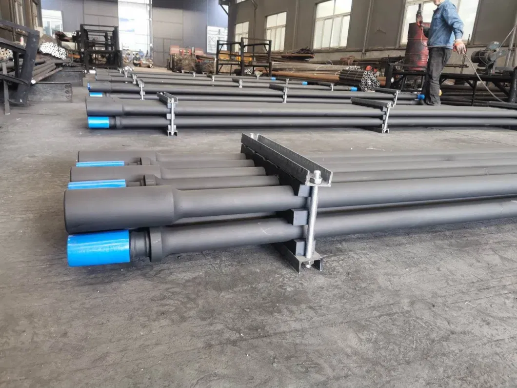 HDD Trenchless Drill 42mm 50mm 60mm 73mm 89mm 114mm Drill Rod Friction Welding Drilling Pipes