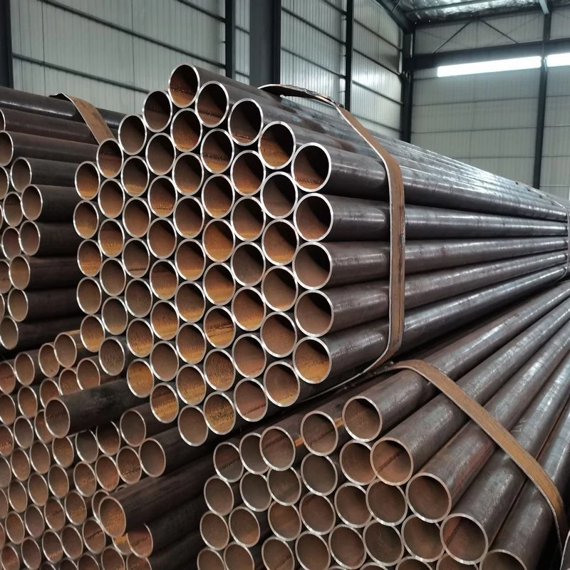 ASTM A53 Gr. B ERW Schedule 40 Black Carbon Steel Pipe for Oil and Gas Pipeline