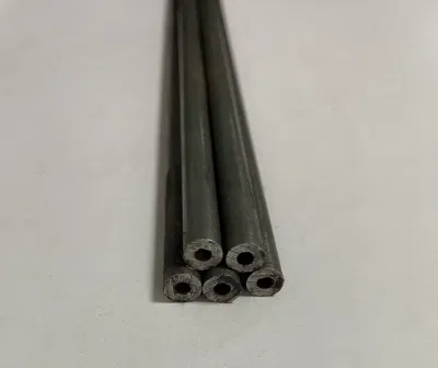 10# 20# 45# 40X tubo de acero Acero sin costura y extraído en frío Tuberías para línea hidráulica de automóviles 7X2mm
