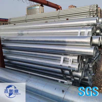 API 5L Sch 40/48,3mm/2"/20#/16mn/ASTM A106/Galvanizado/pintado/Petróleo y Gas/Caldera/laminado en caliente/Alta presión sin costuras Tubería de acero