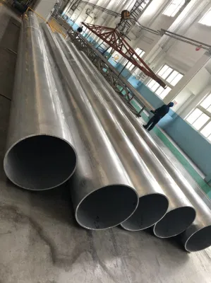 6082 2024 6061 7075 de aluminio de aleación de aluminio de tubo redondo