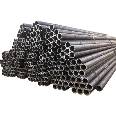  Sch40 DN15 Q235B Q355b API 5L Q345b Chromoly Carbono negro grueso muro de acero laminado en frío de gran diámetro/tubería tubos sin costura