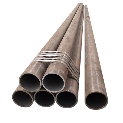  ASTM A106 GRB A53 GRB 3′′ 4′ Sch40 Hierro negro Tuberías/tuberías de acero sin costuras