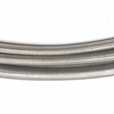 304/316 de acero inoxidable de alta temperatura trenzada exterior del tubo flexible de PTFE