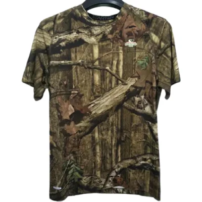 La caza de camuflaje imprimir camisetas de manga corta Camisetas de caza