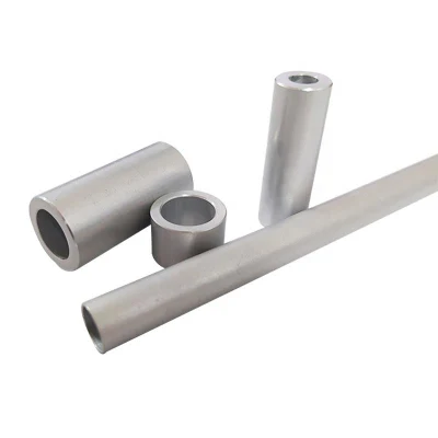  Tubo de aluminio/metro cuadrado Ronda/6061 6063 5mm 5000 mm 50055052 graves 1050 1060 1070 Flexible El Intercambio de Calor Aire Acondicionado