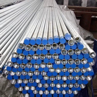  Acero de carbono bajo no-aleación Q195-Q345 tuberías de hierro de DIP caliente Fabricante de tubos galvanizados