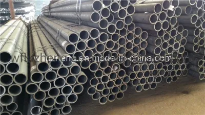 Tubo de acero de grado 16mn Q355b Q355D S355j2h, tubo de acero de aleación sin costuras, tubo de 12crmo 15CrMo 34CrMo4 SMLs